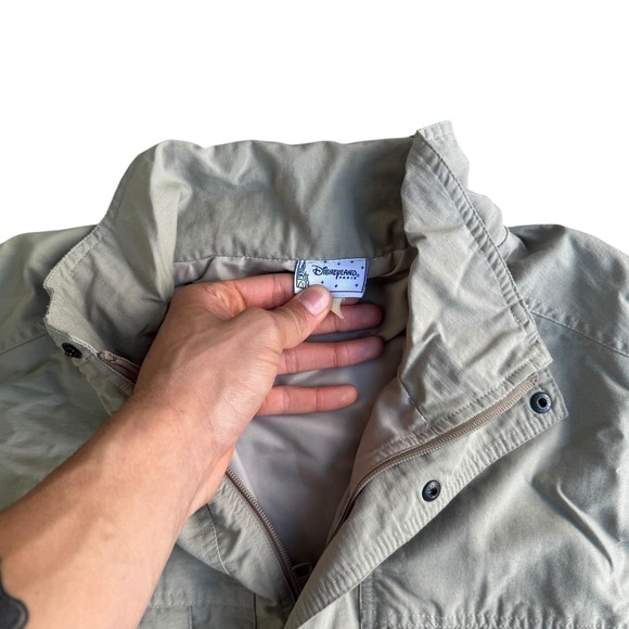 Vintage Disneyland Paris Mickey Mouse Jacket Men Large Park Safari Adventure 90s - Picture 2 of 6